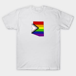 Progress pride flag - Arizona T-Shirt